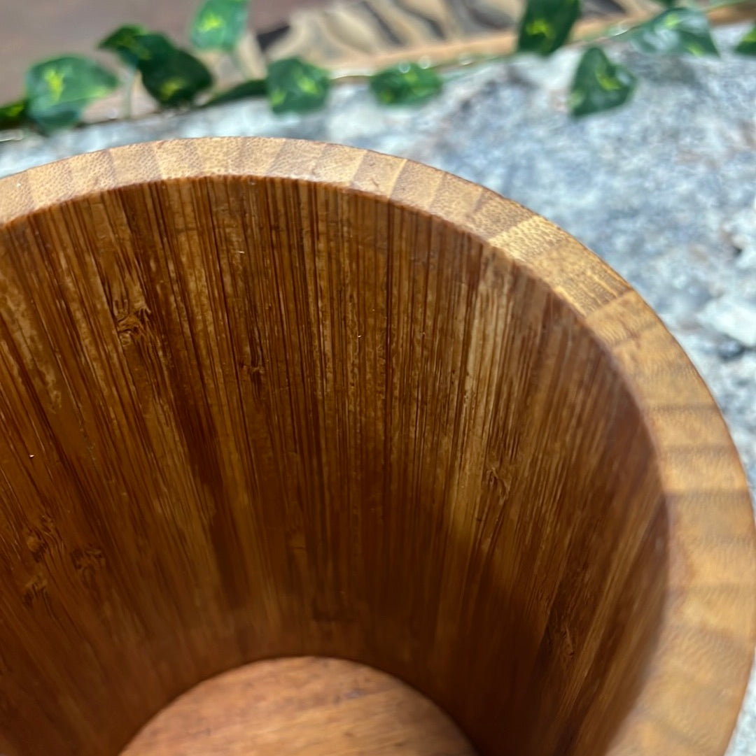 Bamboo Utensil Holder