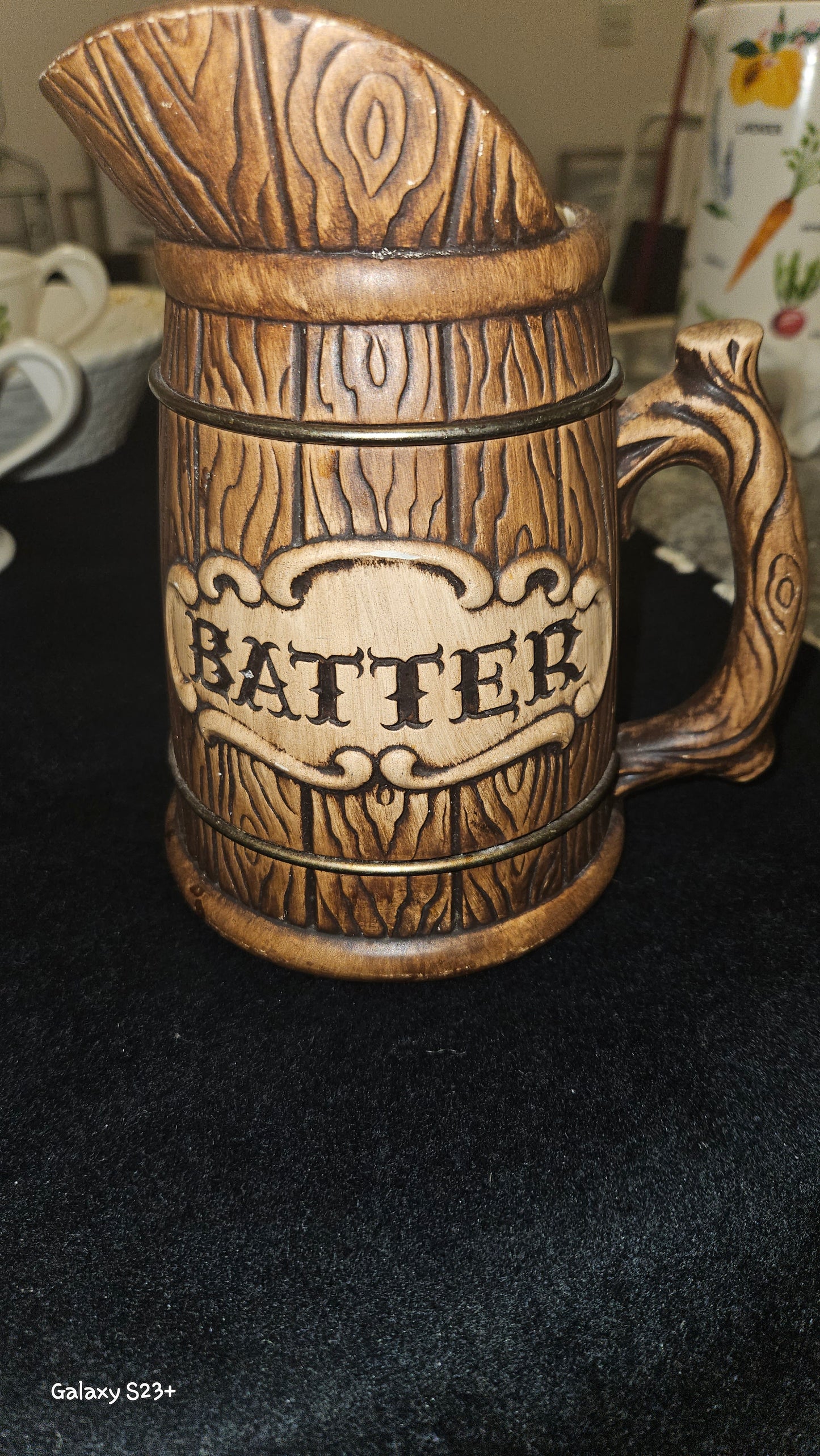 Log set, butter & batter