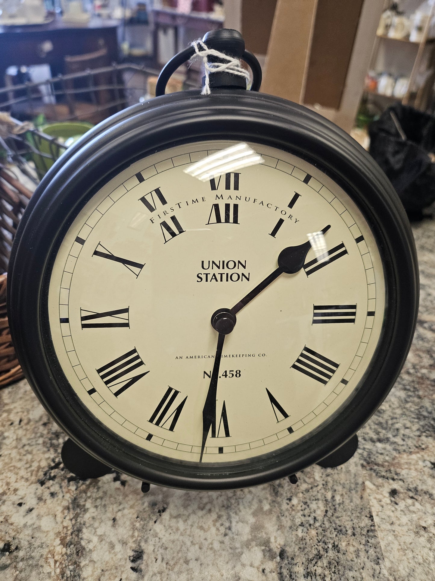 Metal clock
