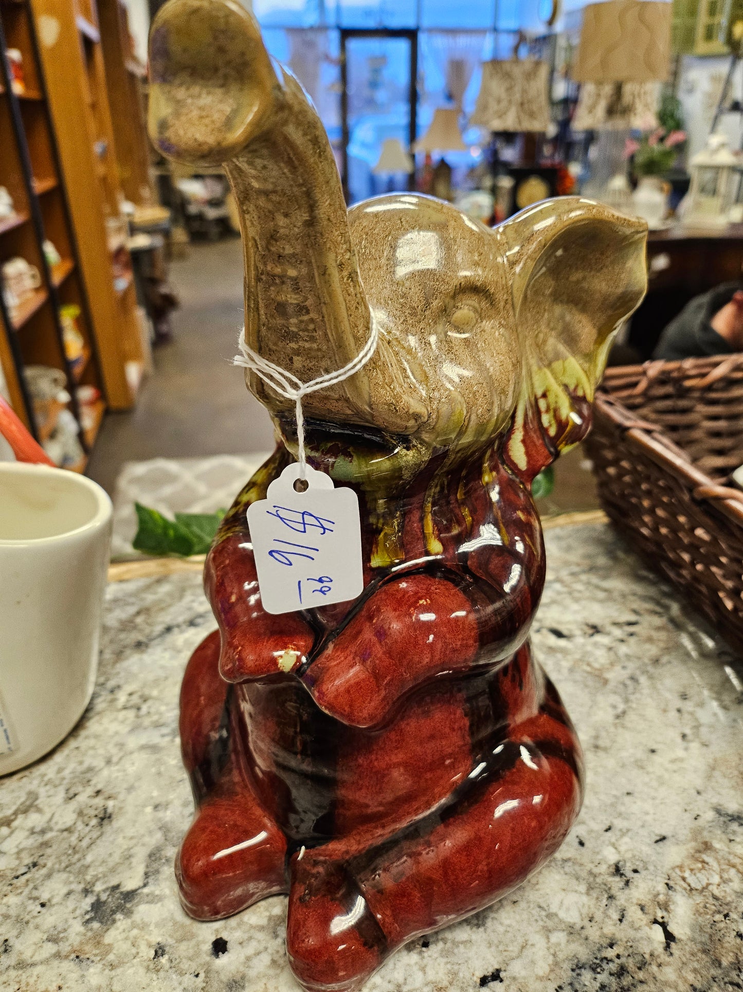 Elephant figurine