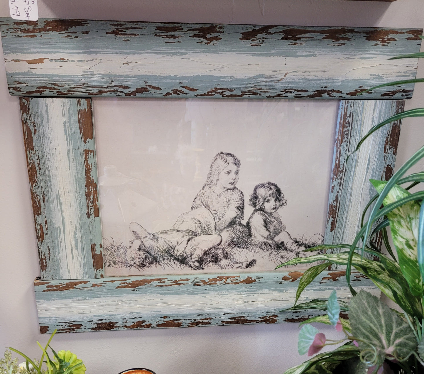 Siblings Love Sketch 22"x18"