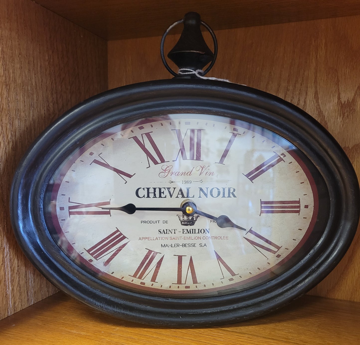 Oval clock