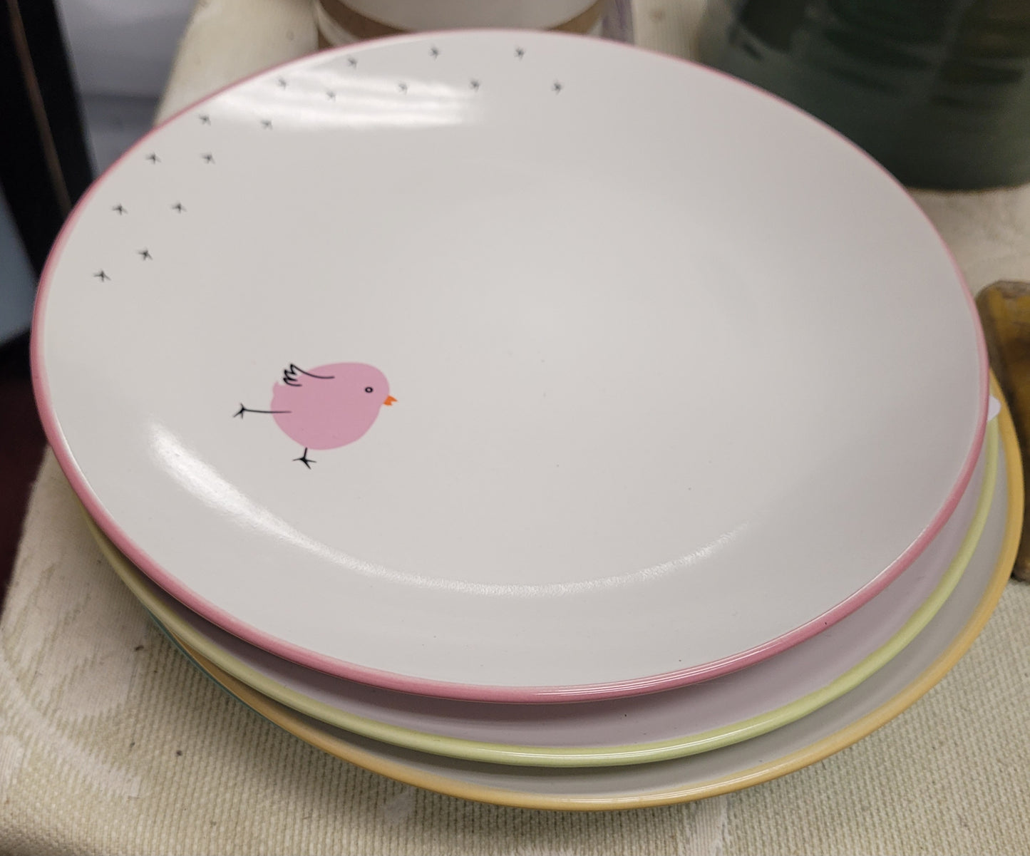 Spring desert plates