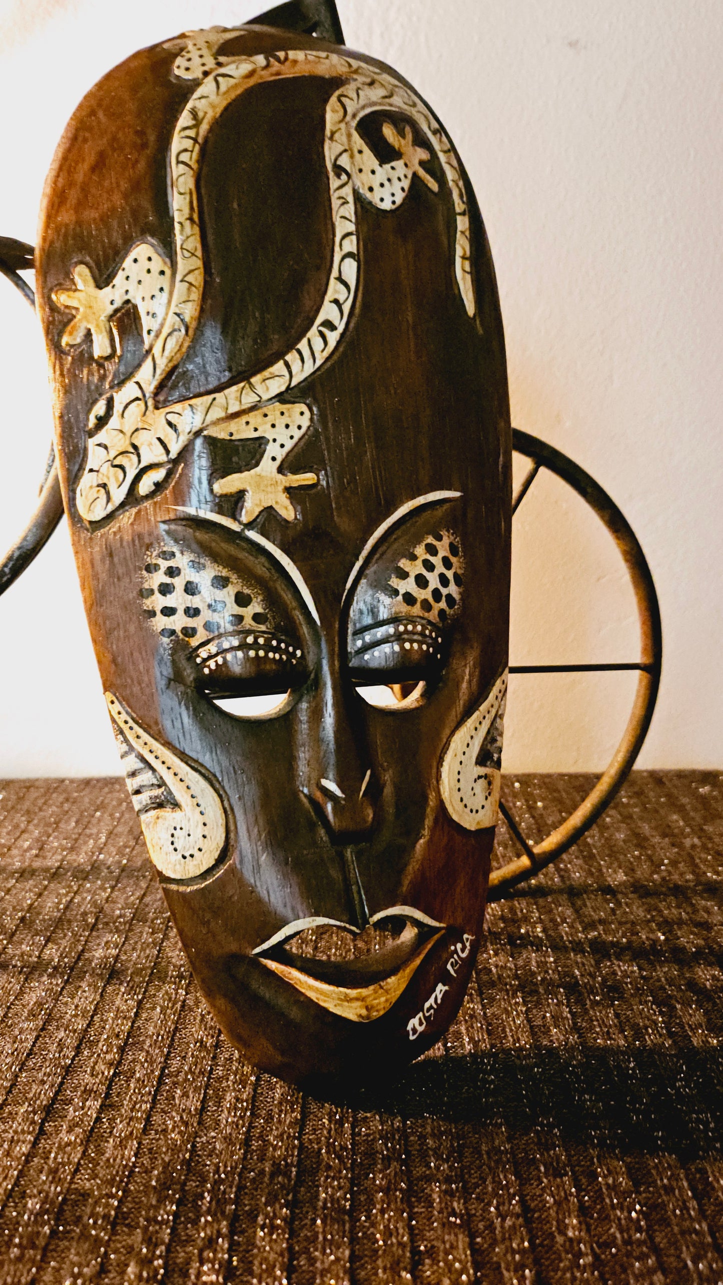 Hand Carved wood mask