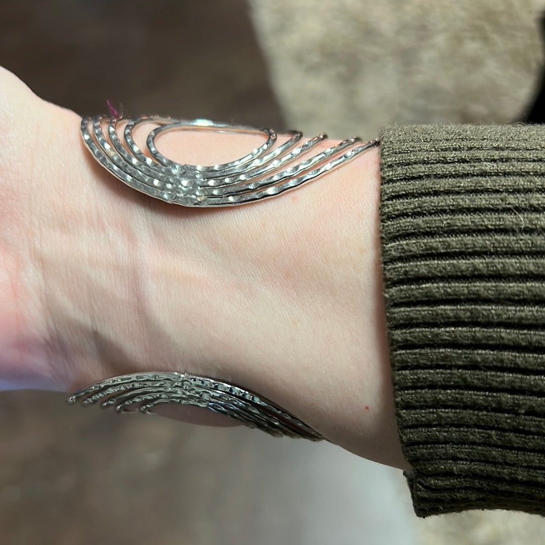 Silver Chunky Bracelet