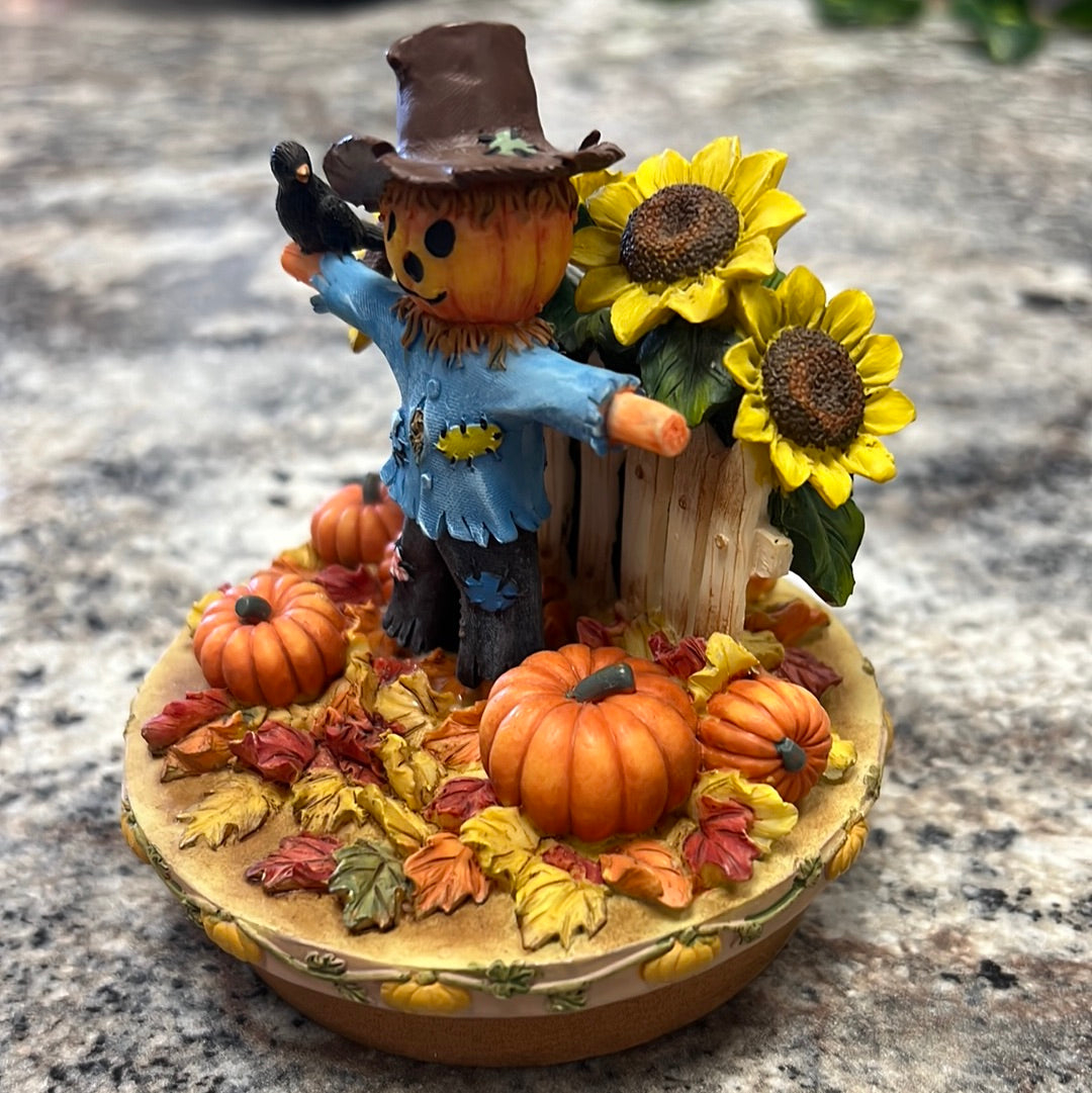Scarecrow Candle Lid