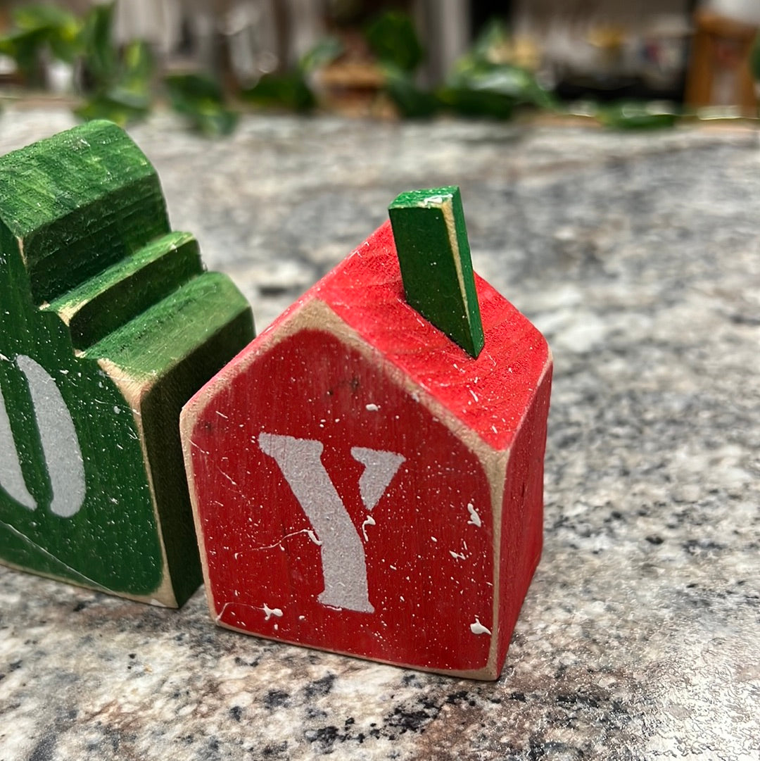 Joy Wood Blocks