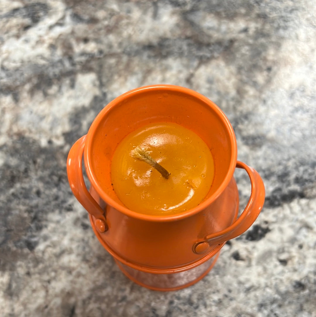 Orange Jug Candle