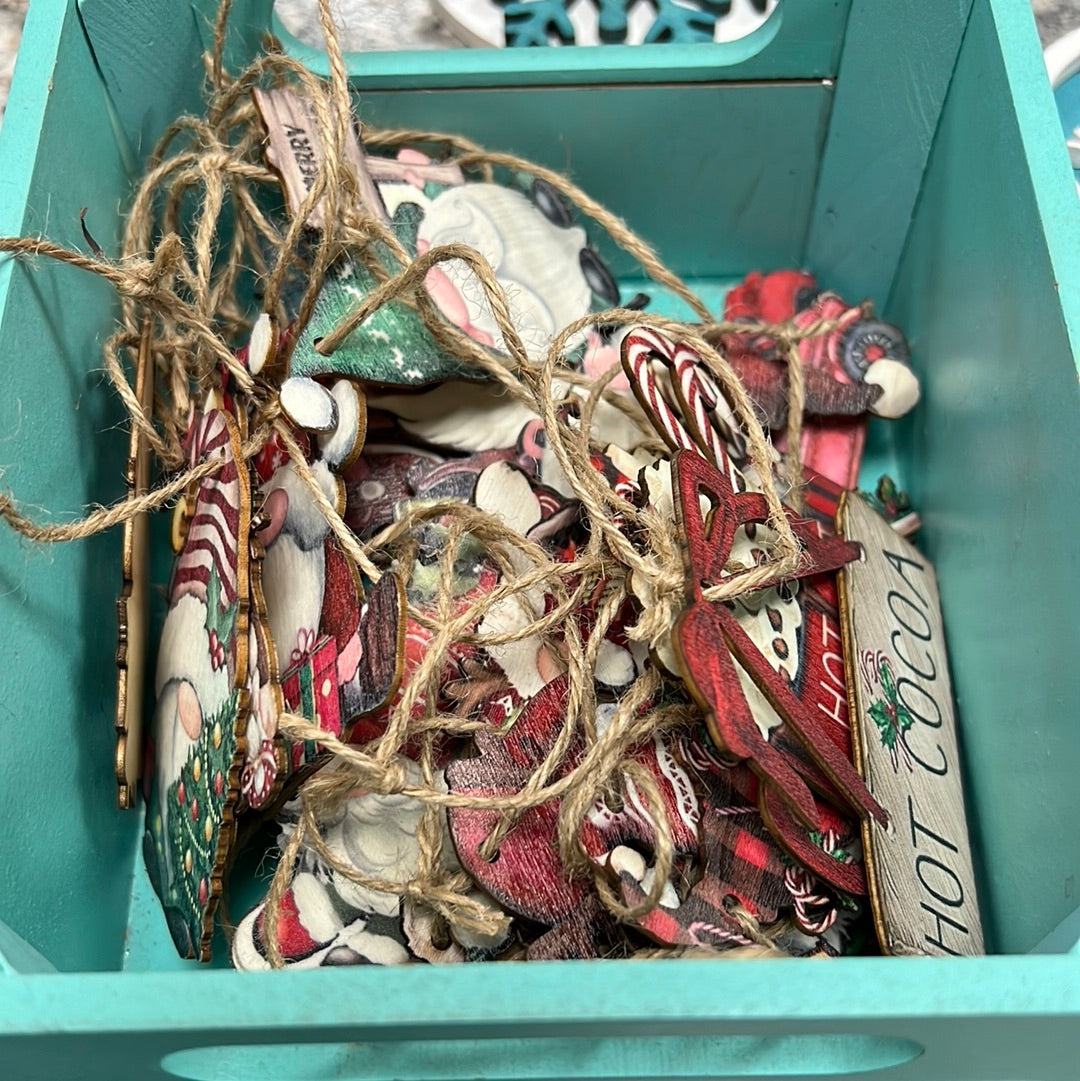 Small Wood Ornaments