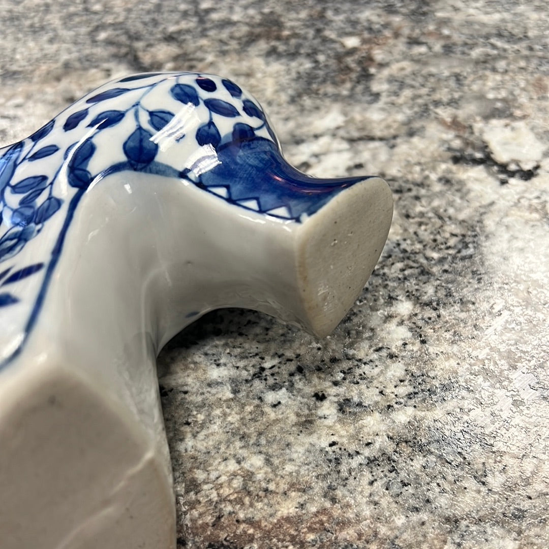 Blue+White Shoe