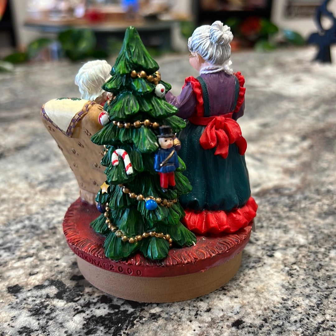 Santa Candle Lid