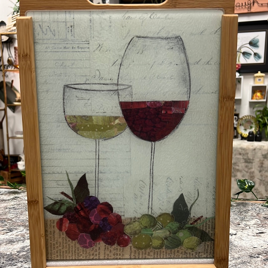 Cutting Board & Holder