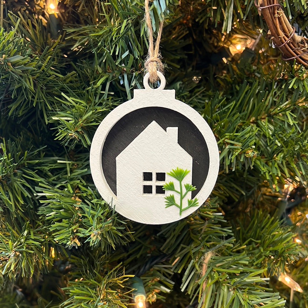 Handmade House Ornament