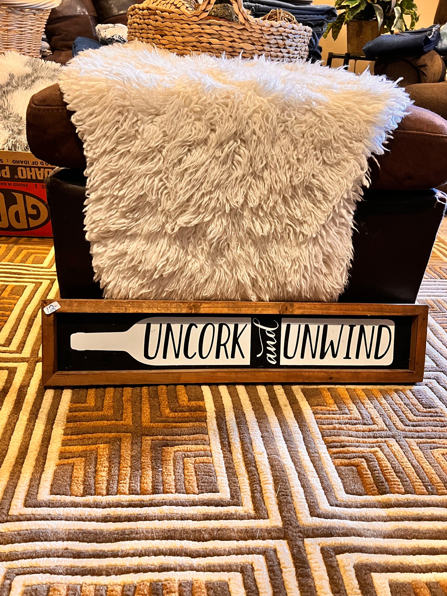 Wooden Home Decor Sign