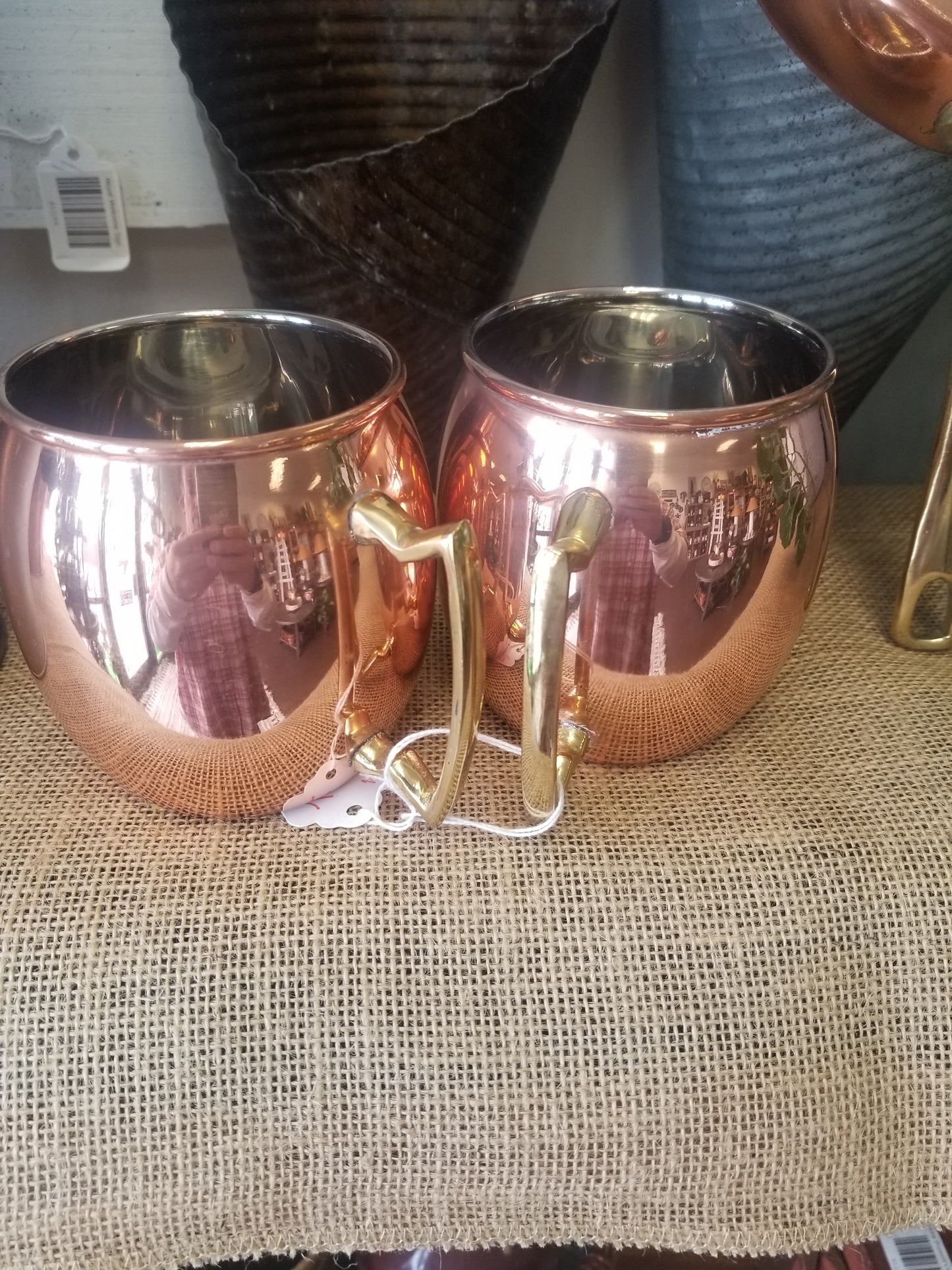 Mule mugs set of 2