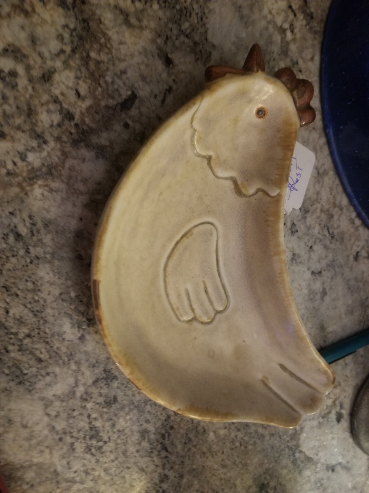 Chicken spoon holder