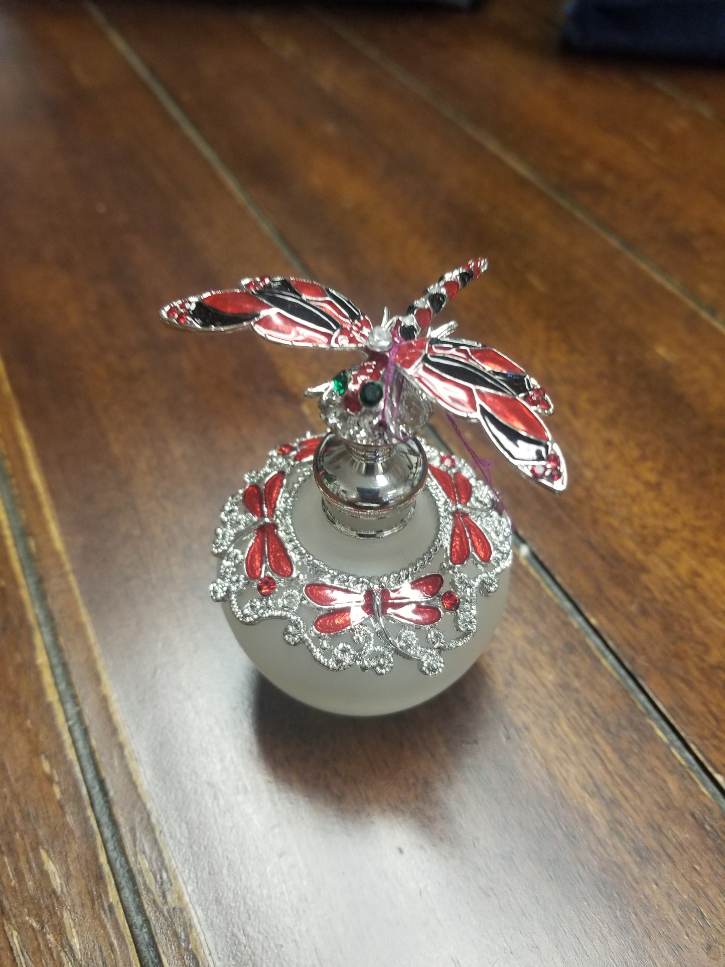 Dragonfly perfume bottle