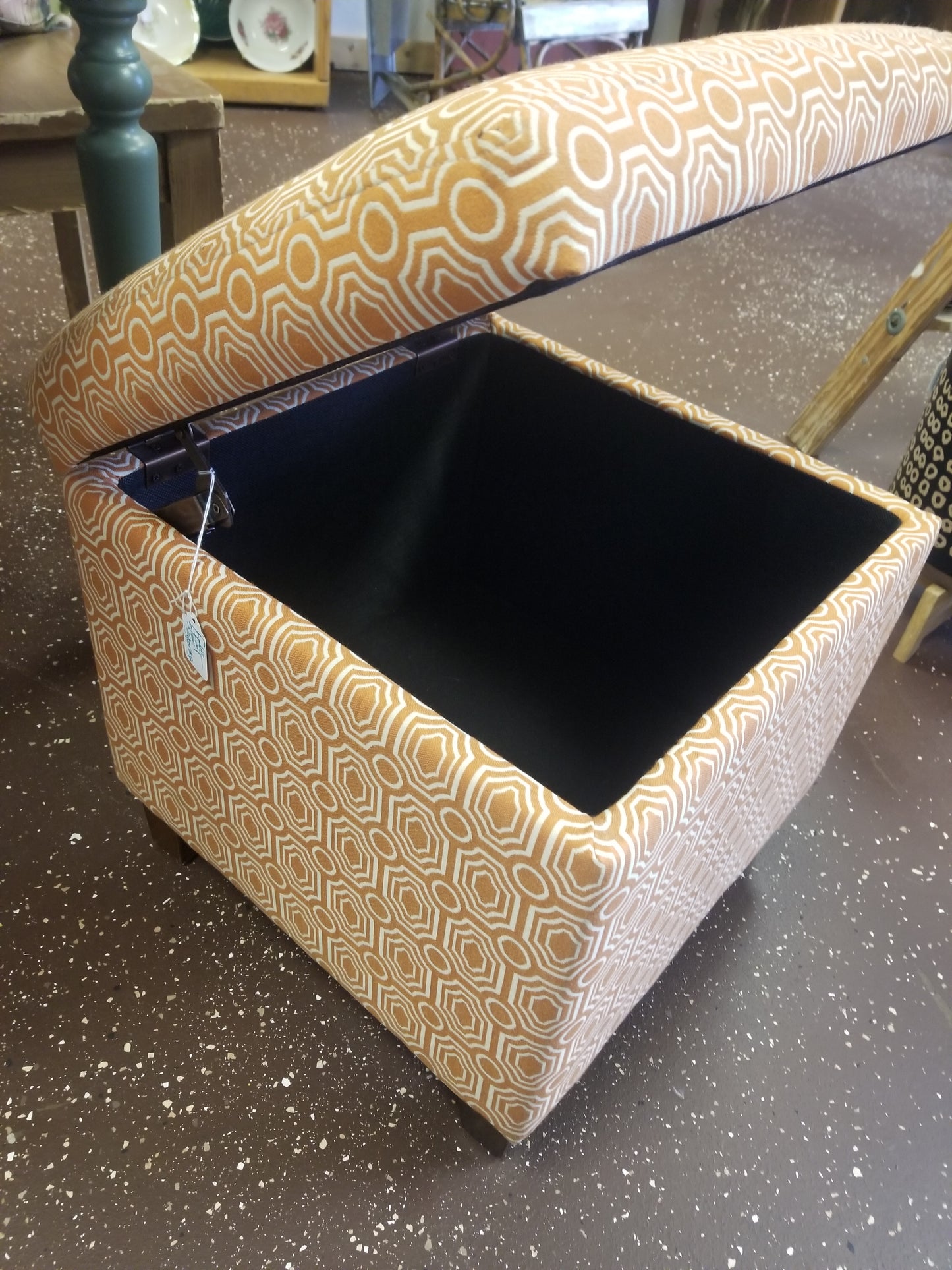 Fabric foot stool