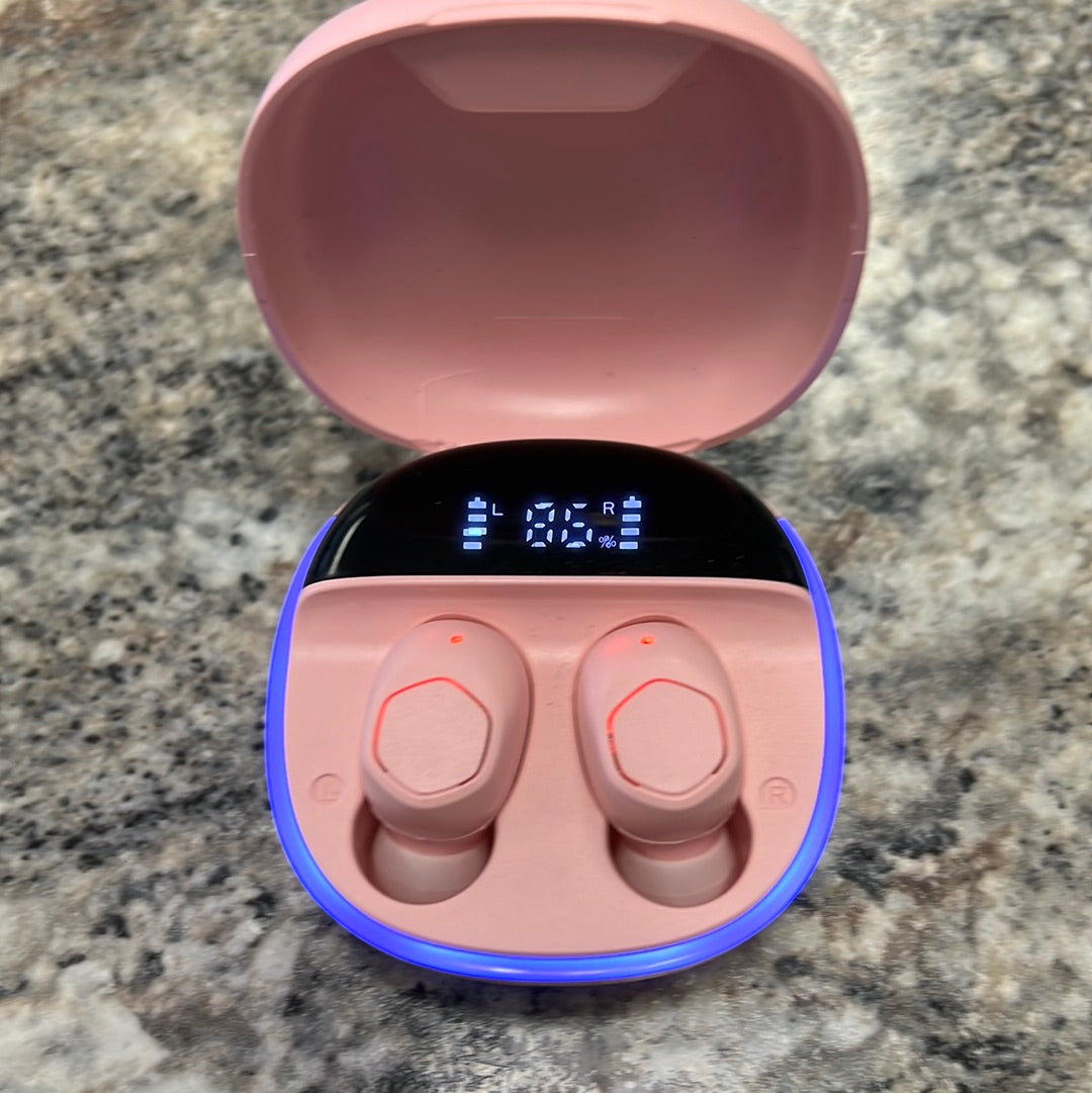 Pink Earbuds