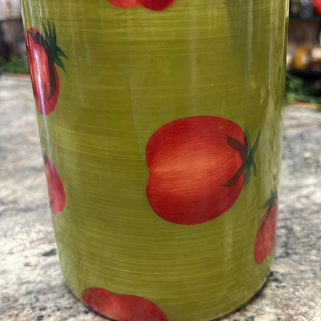 Green Utensil Holder