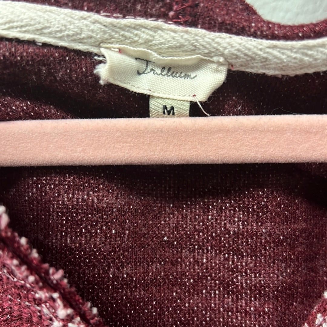 Burgundy Long Sleeve ￼