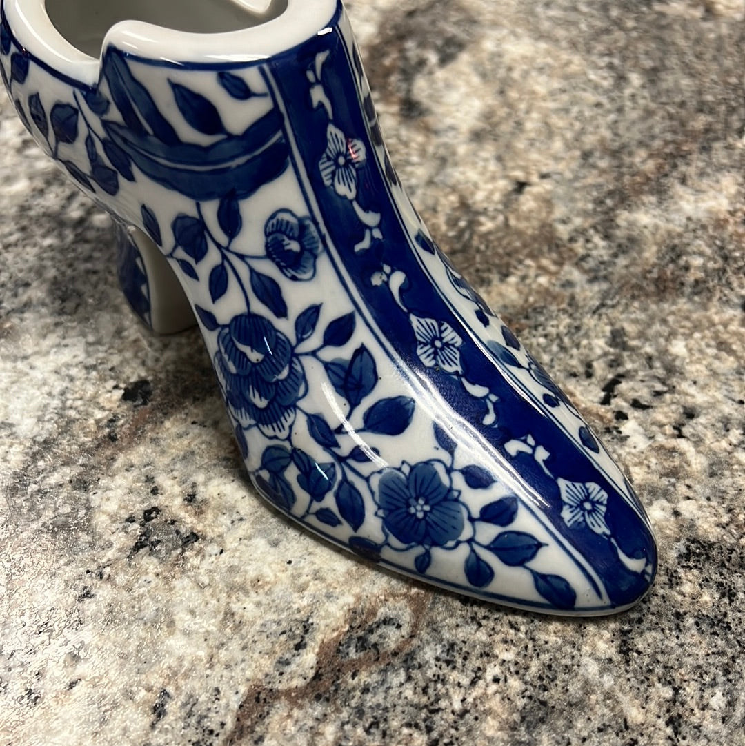Blue+White Shoe