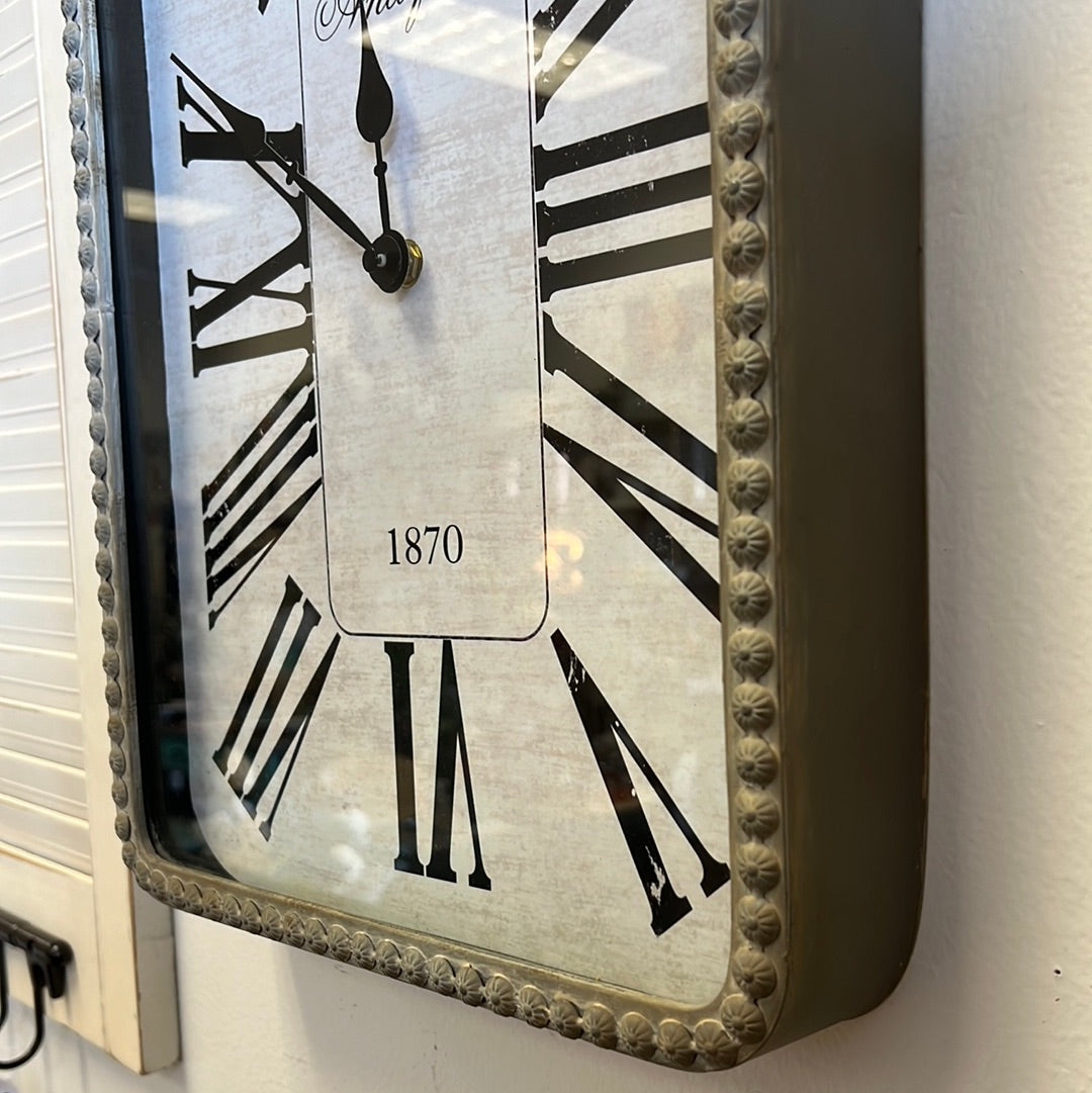 Metal Wall Clock