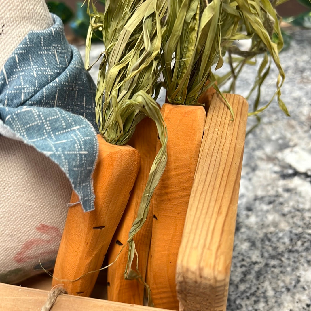 Bunny/Basket/Carrots