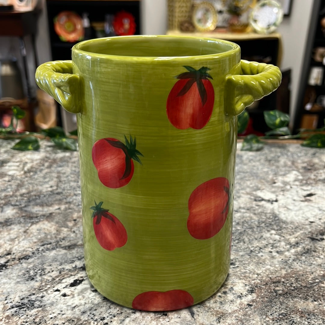 Green Utensil Holder