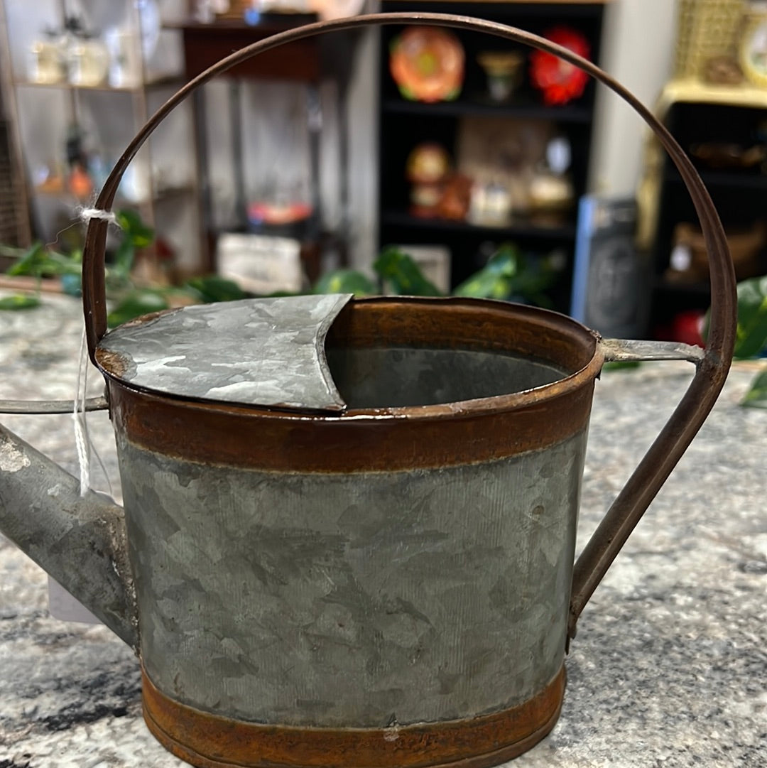 Galvanized Watering Can