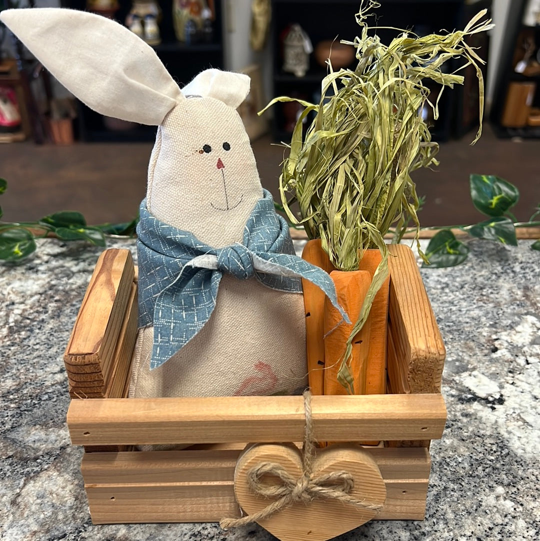Bunny/Basket/Carrots