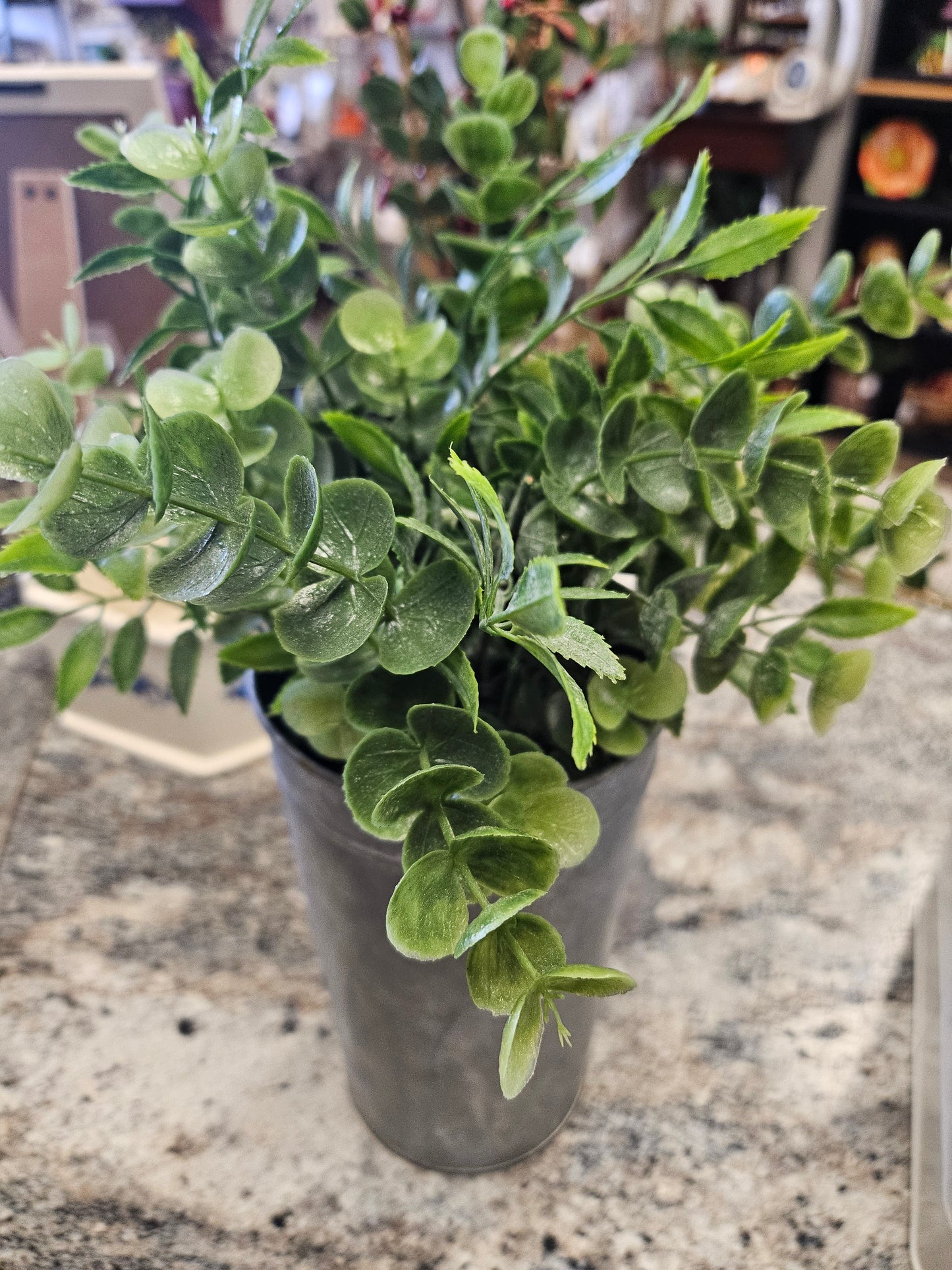 Tin greenery