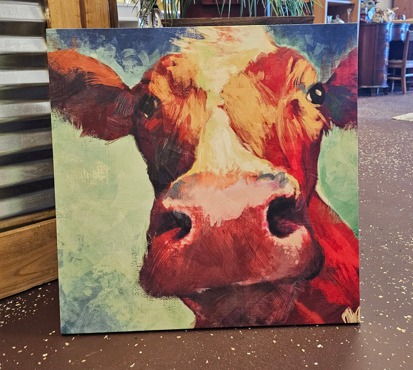 Cow canvas