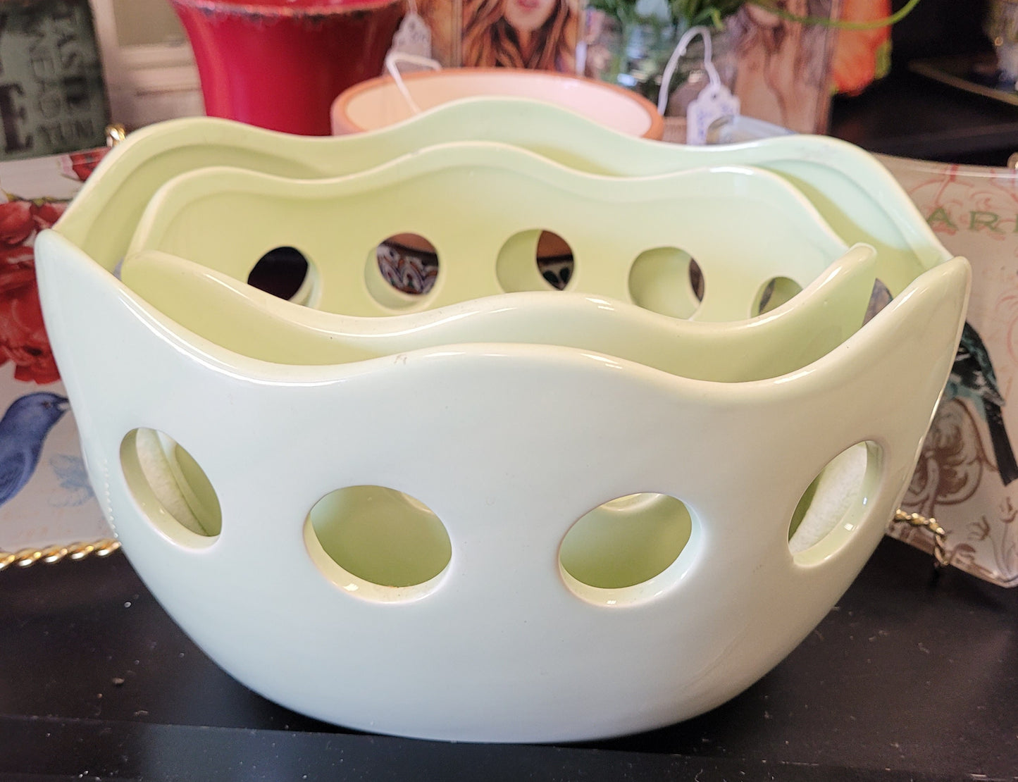 Lime fruit bowl set