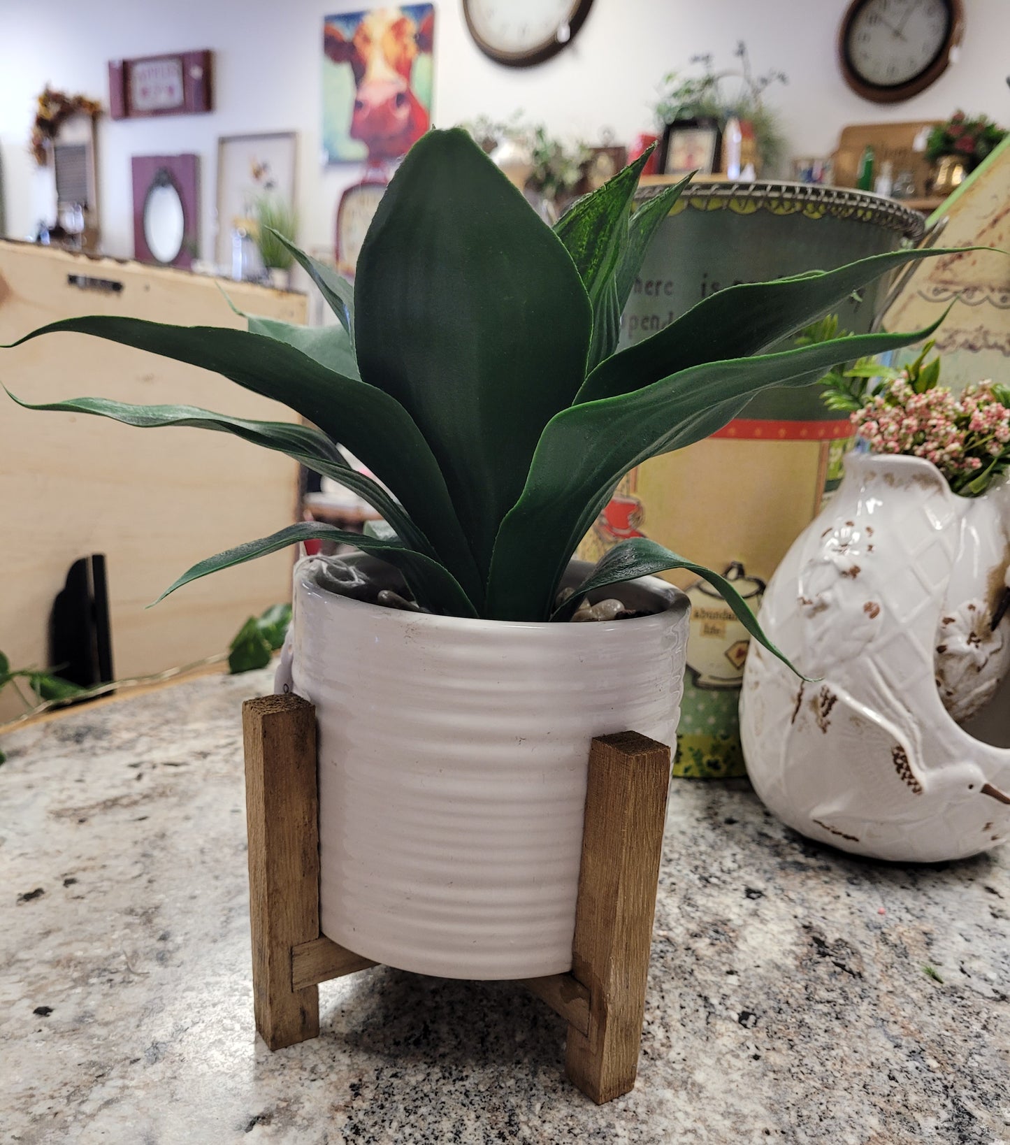 Greenery plant holder