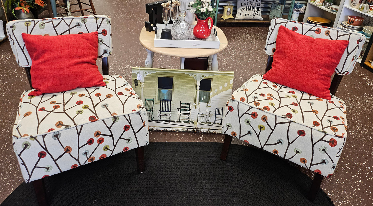 Fabric chair set