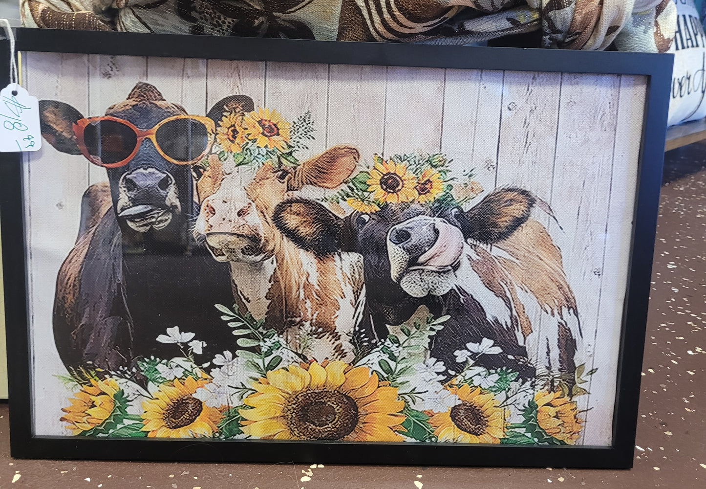 Sunflower cow