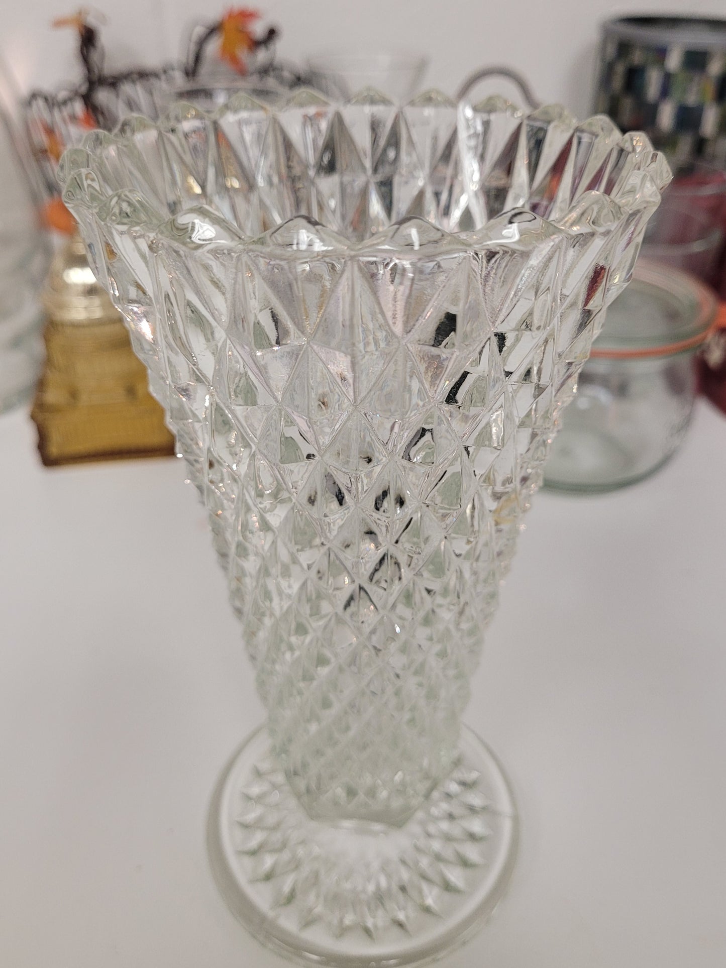 Crystal vase