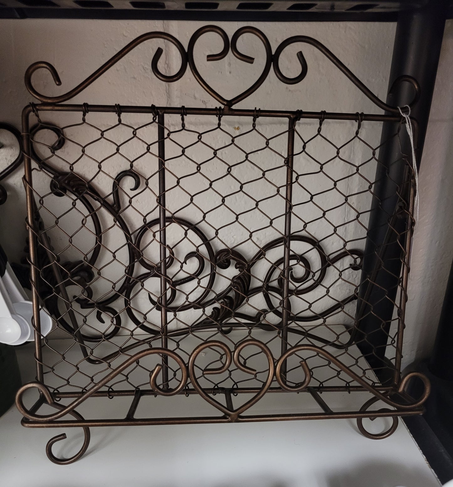 Cook book stand