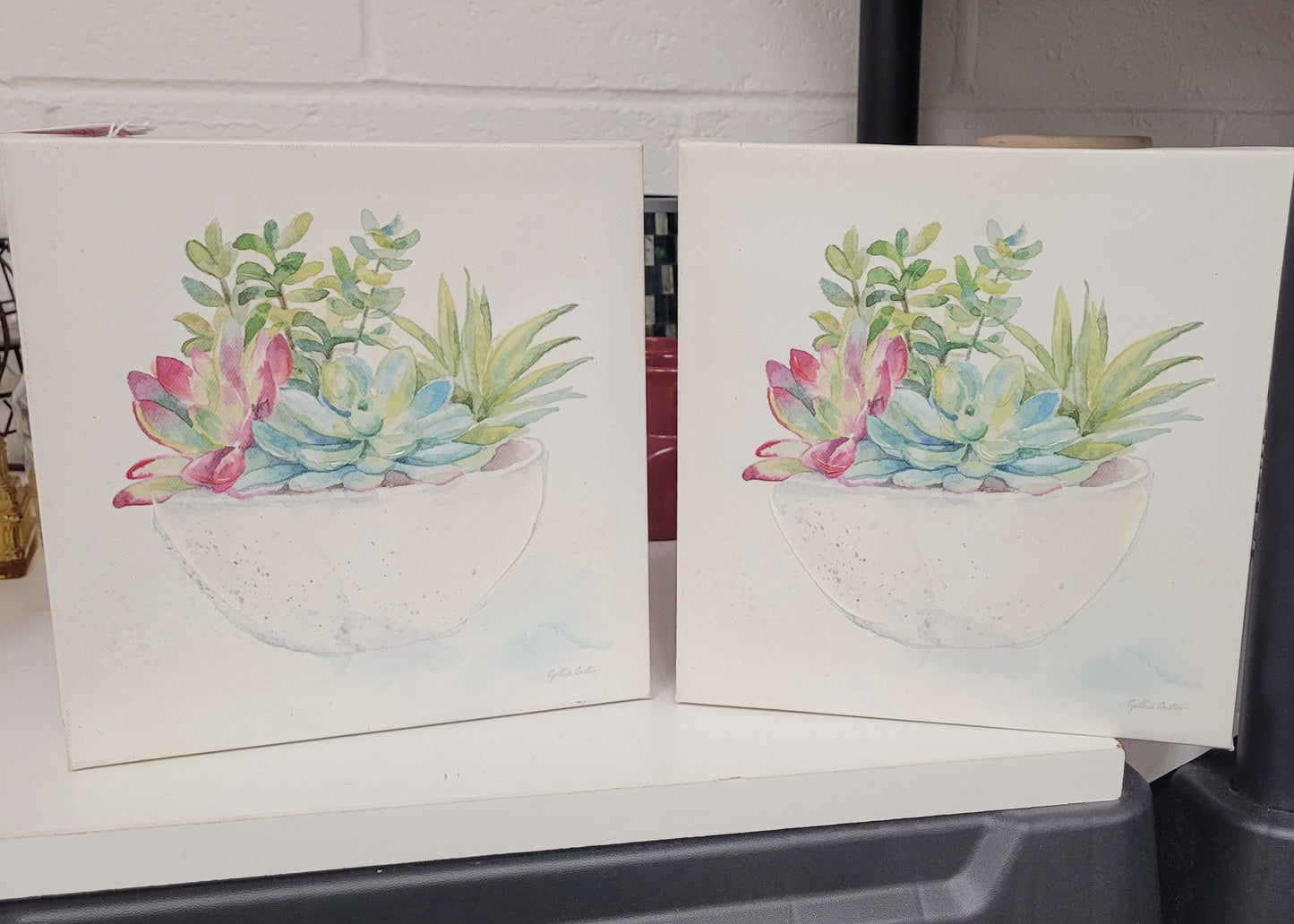 Lil floral canvas set