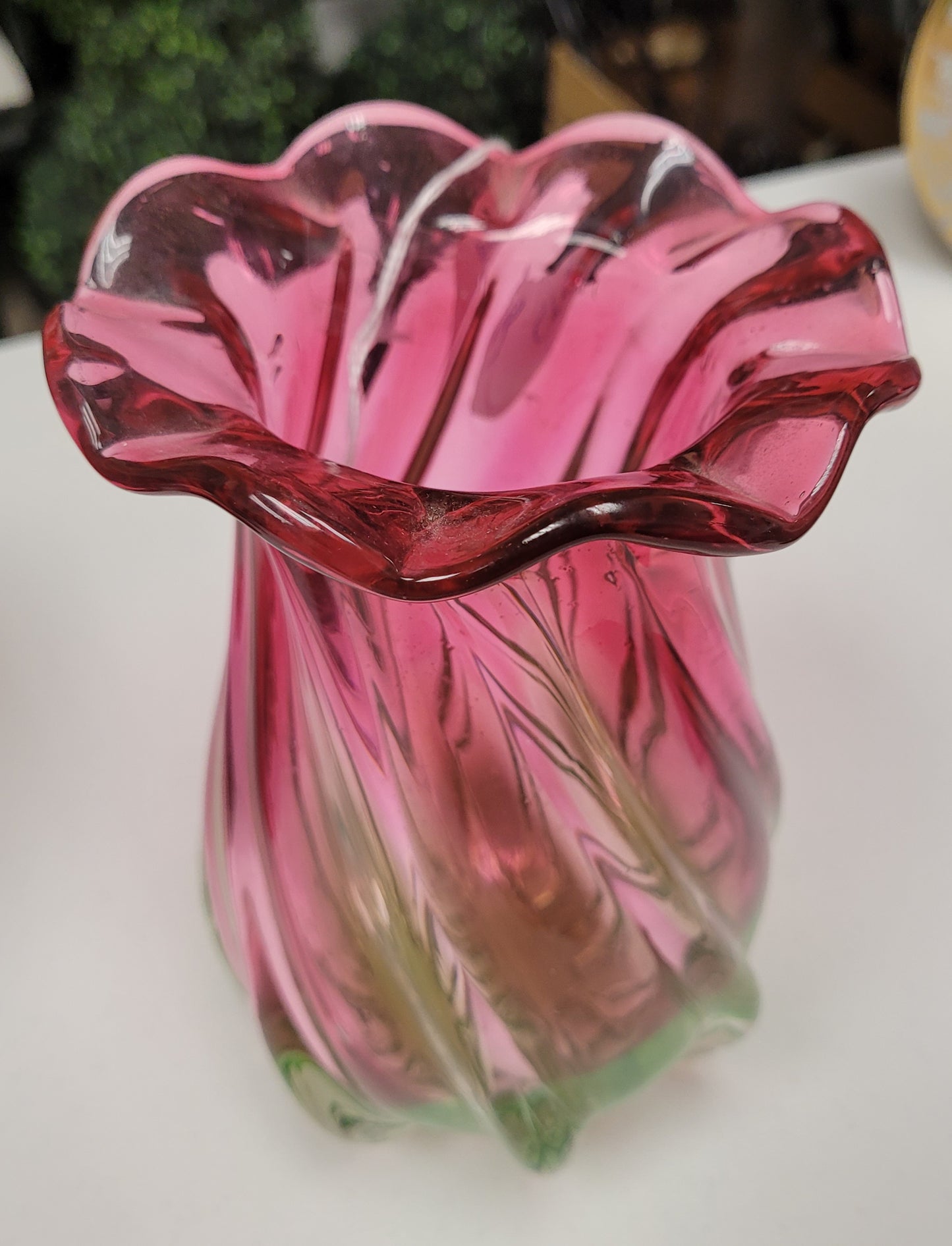 Mixed color vase