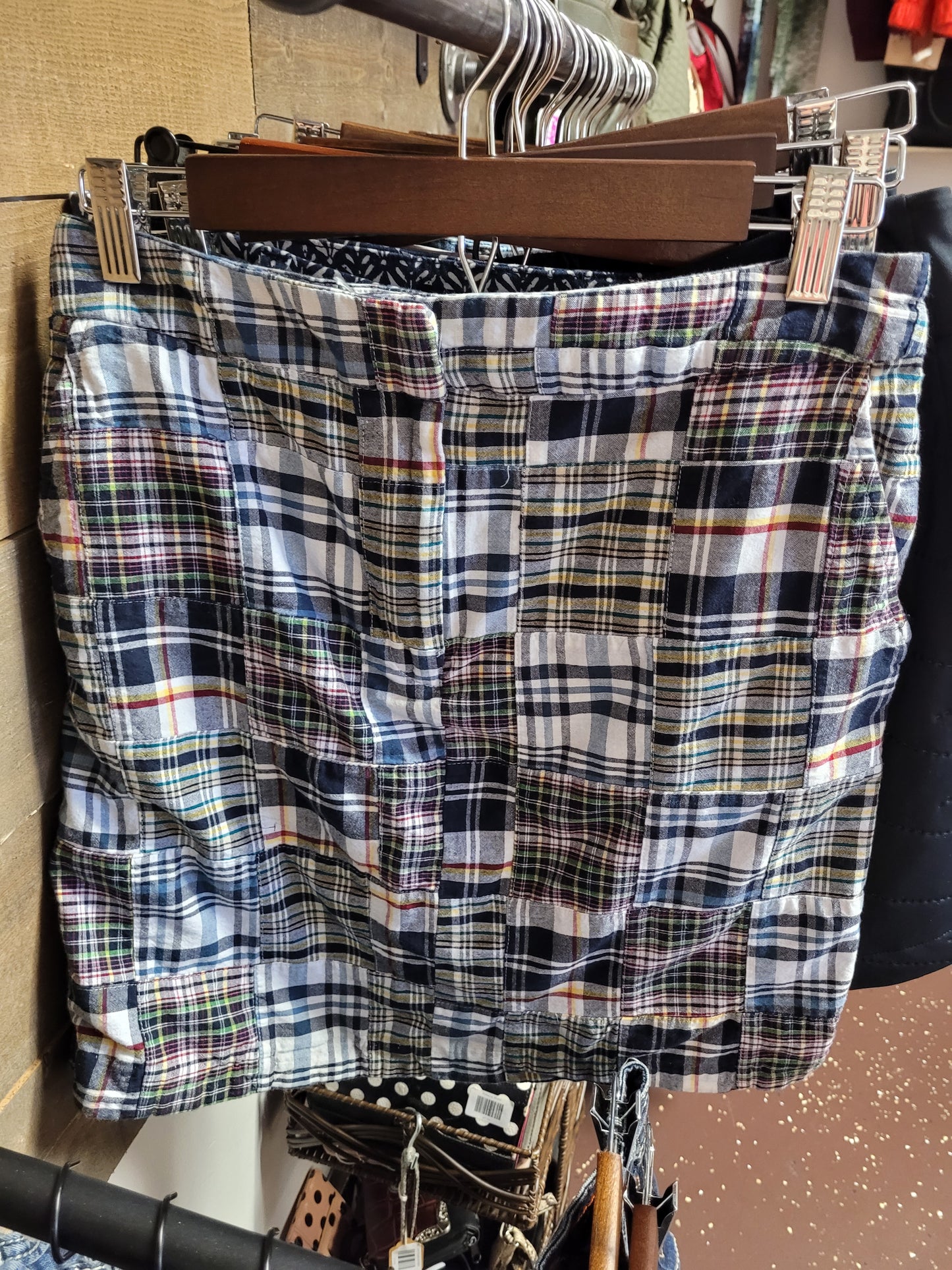 Patchwork shorts