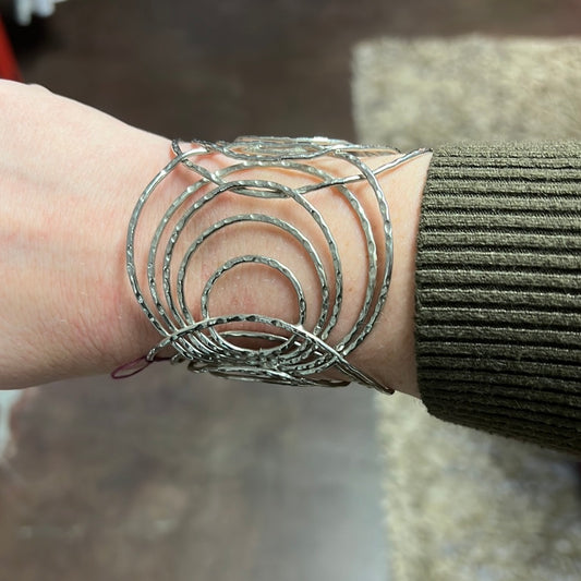 Silver Chunky Bracelet