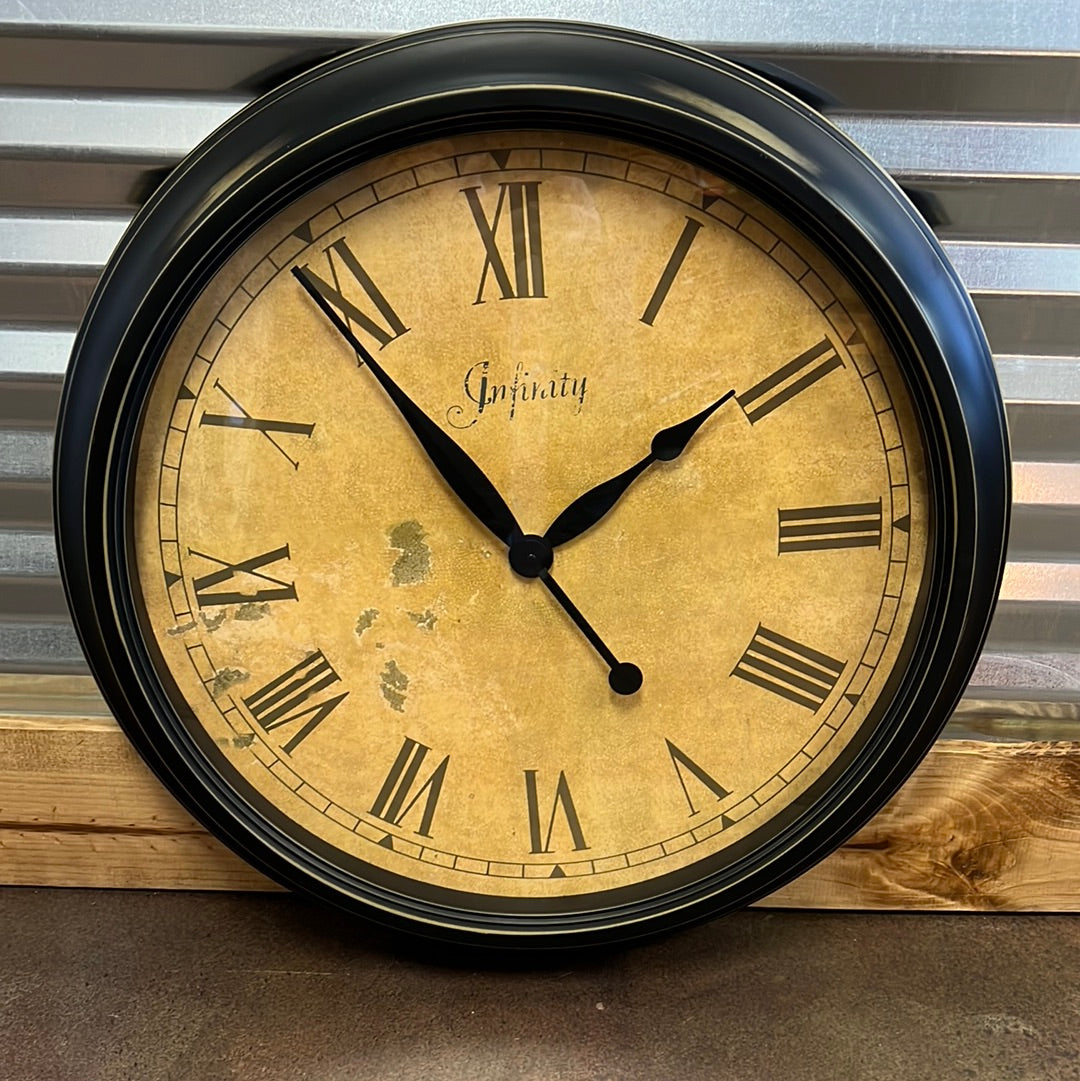 Large Rustic Clock