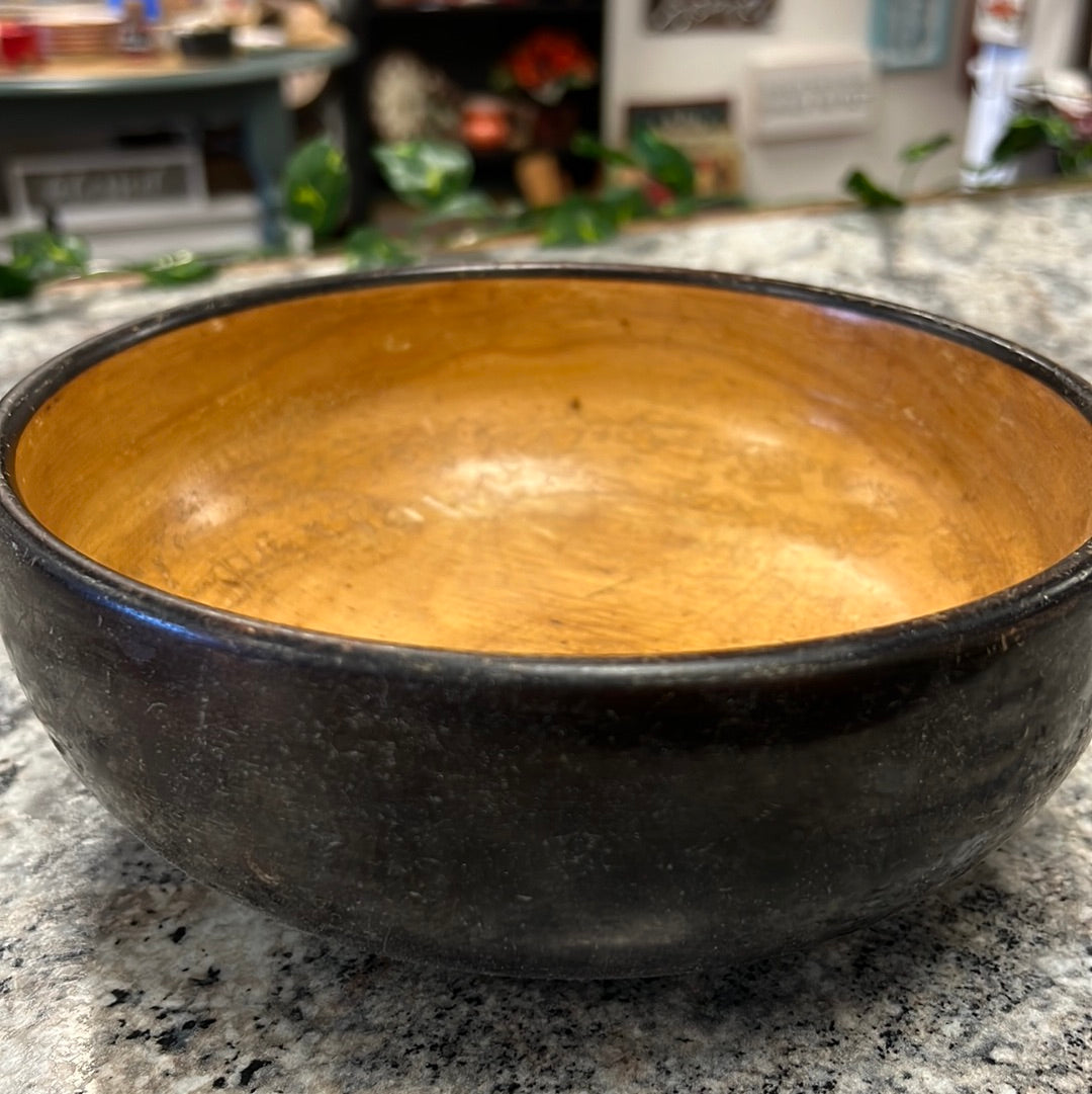 Vintage Wood Bowl