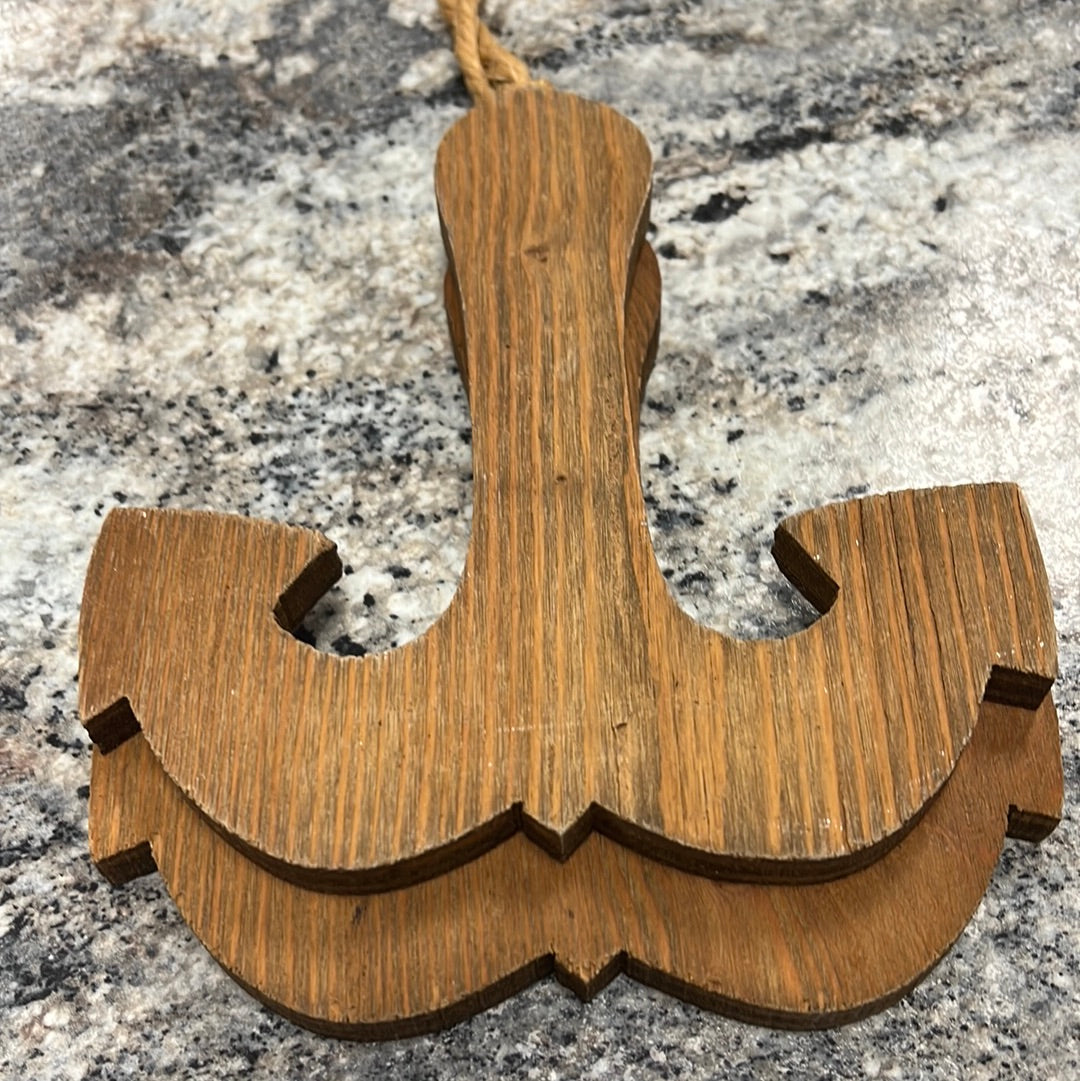 Wood Anchor Decor