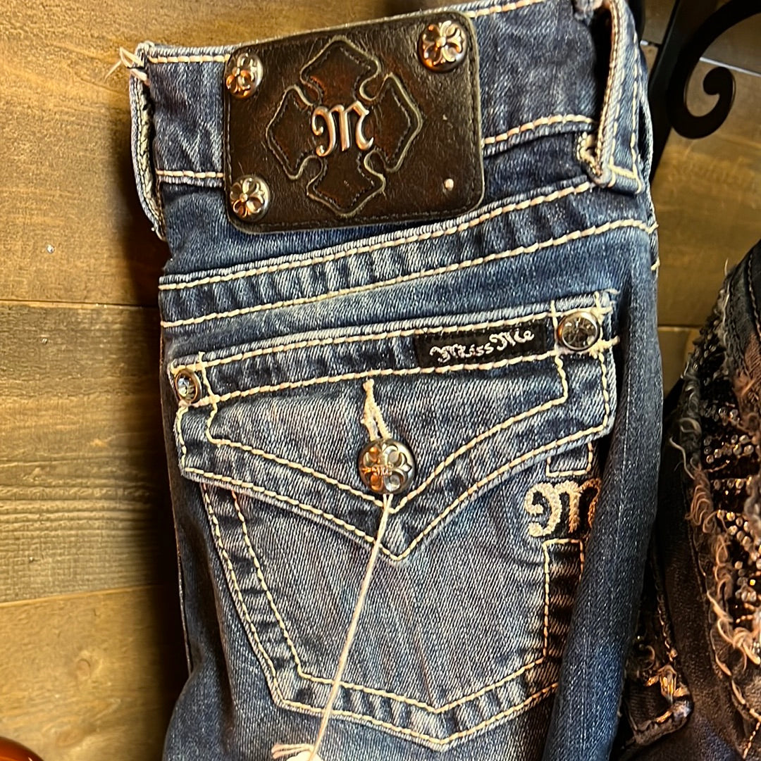 Miss Me Capri Sz 27