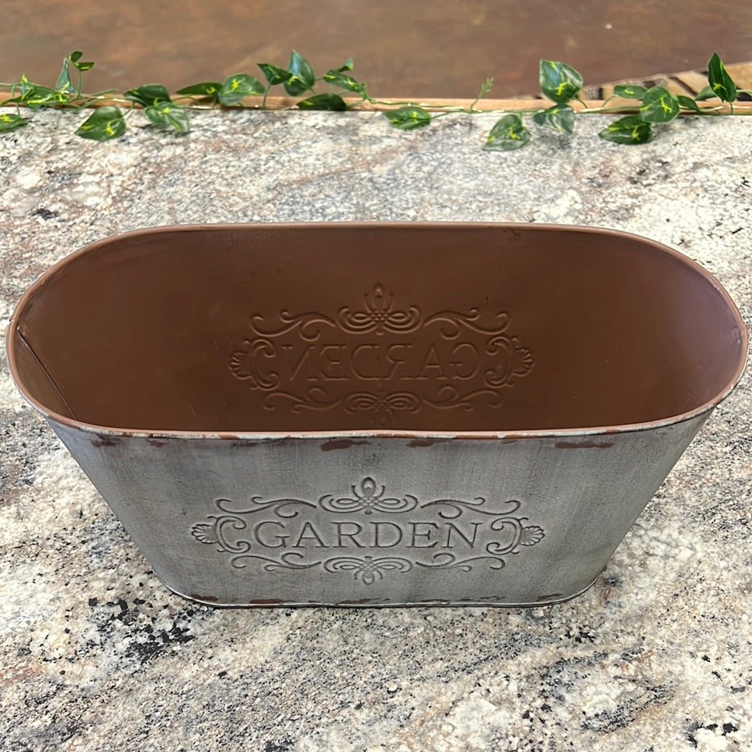 Metal Garden Bucket
