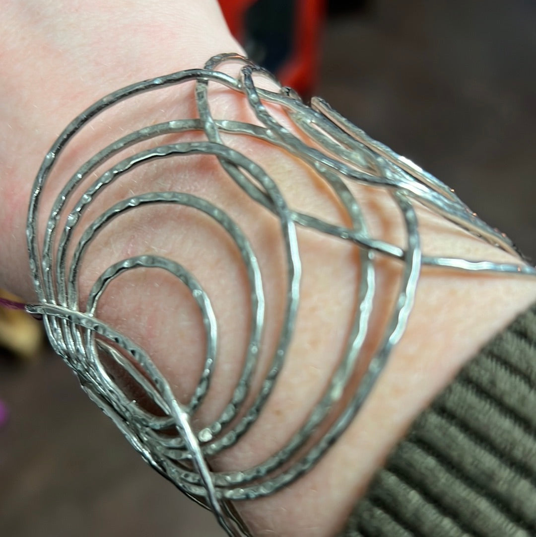 Silver Chunky Bracelet