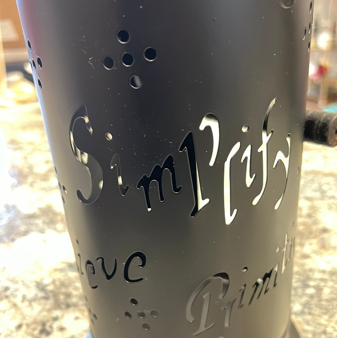 Metal Candle Holder